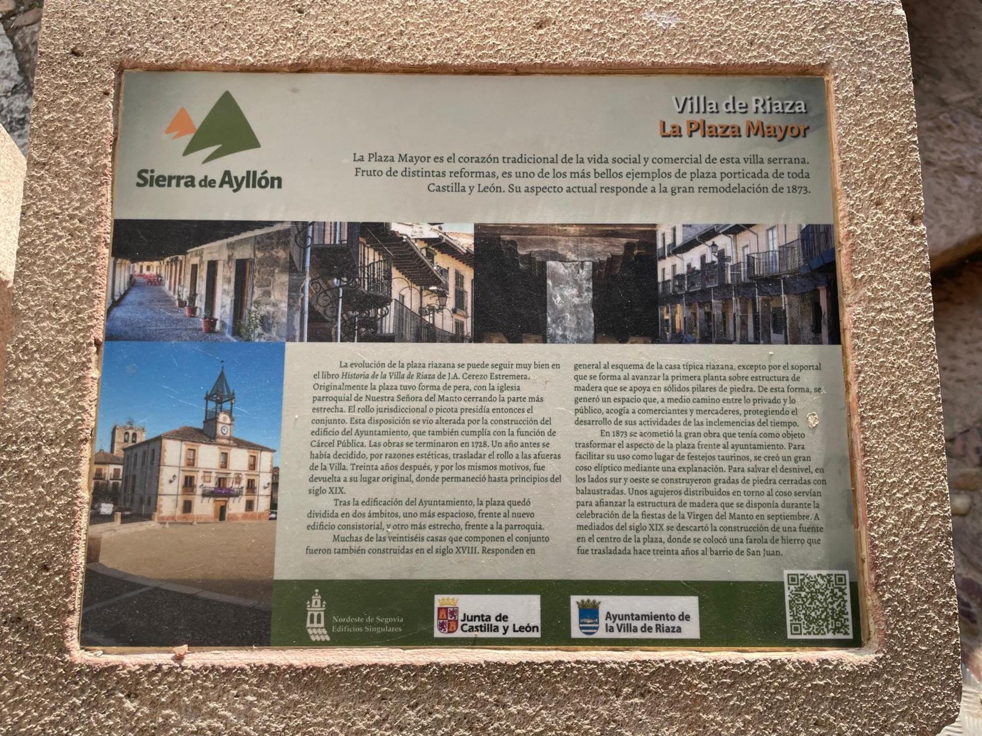 Apartamento Marcajada Riaza Extérieur photo